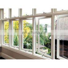 AS2047 Australian Standard French Vinyl Casement Windows House UPVC PVC Double Glass Windows thumbnail-5