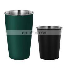 Affordable Japanese Logo Wholesale 2021 Single 500ml Outdoor Custom Small Eco Stainless Steel Cup thumbnail-5