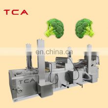 TCA  fully automatic vegetable cutting washing peeling avn packaging machine