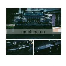 Furyengraver 4x4 Part Steel Bumper for Jeep Wrangler JK Auto Front Bumper Bar Parts Accessories thumbnail-2