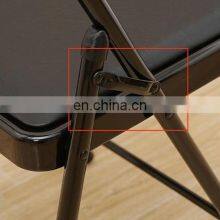 China Wholesale Custom Commercial Outdoor Stackable Metal Folding Chair Chair for Wedding Party Events thumbnail-5