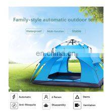 3-4 Person Family Big Portable Outdoor Tent Large Space Automatic Waterproof Camping Tent thumbnail-2