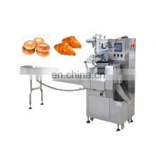 Automatic bagel/bread/egg roll flow packing machine