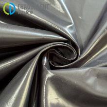 Green 210T 100%RPET Recycled Polyester Oil-faced Taffeta Fabric for Bag thumbnail-1