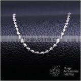 Simple Design Fashion Jewelry Rhodium Plated Cheap Chain Necklace thumbnail-1