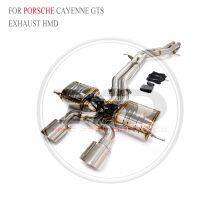 HMD SS304 Exhaust Catback for Porsche Cayenne GTS 958/Cayenne GTS/Panamera S 970/971/971 Turbo Exact Fit Electronic Valve Whatsapp+86 18946955156 thumbnail-2