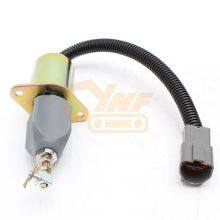 R335-7 R60-5 R210-5 Hyundai Excavator 12V Diesel Engine Stop Solenoid Valve 1751ES-12A3UC12BIS thumbnail-1