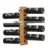 Wooden Wine Rack, Wine Bottle Display Shelf, Wholesale Wine Bottle Holder Wall thumbnail-2