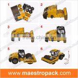 49PCS ROAD ROLLER Transportation 3d Puzzle thumbnail-4