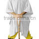 Plastic Emergency Disposable Transparent Raincoat Poncho thumbnail-2