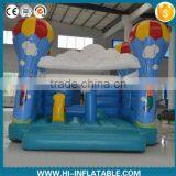 Blue inflatable jumper/inflatable bouncy castle for kids
