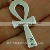 Ancient Egyptian Ankh Cross Silver Pendant, Pn512 thumbnail-3