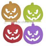 Halloween Pumkin Shape Hot sale FDA and LFGB food grade silicone table mat & silicone placemat                        
                                                Quality Choice