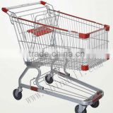 German style grocery shopping trolley cart 150L