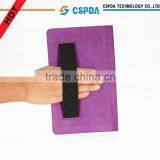 For New Google Nexus 7 2 Purple Back Stand Case Cover , Hand Strap With Pen Slots
