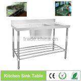 BN-S31 single bowl commercial stainless steel kitchen sink