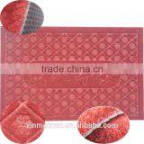 Anti-slip Polyester Pvc Flocking Fabric Door Mat thumbnail-2