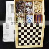 7 in 1 Wooden Game Set Wholesale Multi Chess Set Quality Choice thumbnail-1