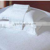 White Linen Cotton Pillowcases With 5cm Hems thumbnail-2