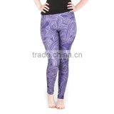 Woman Body Fitted Leggings/Tights Full Sublimated with Custom Tali Pattern design