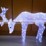 LED Christmas Light /3D LED Christmas Acrylic Deer Motif Light