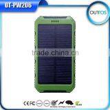 New Solar Charger 8000mah Slim Solar Power Bank for Traveling