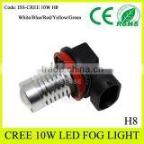 NEW Good Quality H8 CREEs 10W 12V 24V CAR MOTORCYCLE FOG LIGHT CAR ASSESSORIES