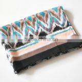 Best Selling Printing Design Sheer Style Polyester Chiffon Transparent Sarong thumbnail-2