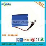 new arrival rechargeable wireless ordering battery 11.1V5000mah free sample