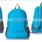 2016 New Design Polyester Lightweight Foldable Backpack thumbnail-3
