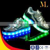 Night cool Led kids shoes girl and boy USB rechargeable led light up kids shoes