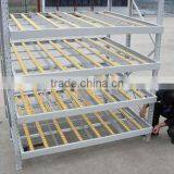 Carton Flow Pallet Rack Selective Steel Pallet Rack thumbnail-2