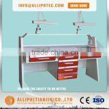 Double person dental laboratory bench lab workstation