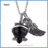 Wholesale New Enamel Angel Musical Sound Chime Bell Box Ball Pregnancy Necklaces BAC-M039 thumbnail-5
