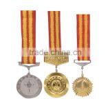 Gold Silver Bronze Medallion Custom Sport Award Metal Medal