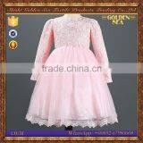 Wholesale Long Sleeve Wedding Dresses for Flower Girl thumbnail-3