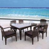 2016 Foshan Factory Morden Design Rattan Dining Set
