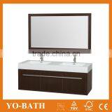 60'' Hot Selling Double Sink Bath Vanity Cabinets in Espresso