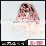 Factory Directly Bouncy Scarf, Burnt Orange Scarf, Thick Wool Scarf thumbnail-1