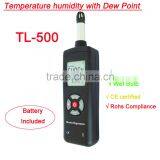 2015 Portable Humidity Temperature Industrial Meter Digital Thermo-Hygrometer Probe With Large LCD TL-500
