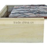 Cheap sliding lid wooden box unfinished wood boxes with lids                        
                                                                                Supplier's Choice