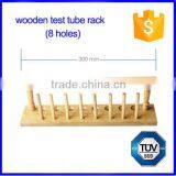 Laboratory 8 Holes Wooden Test Tube Rack thumbnail-4