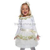 Lovely Persnickety Flower Girl Dress Patterns Latest Style Lace Appliqued Scoop Neckline Purple Tulle Layered Flower Girl Dress thumbnail-2