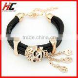 Hot Item Wholesale 2013 Fashion New Arrival Alloy Skull Bracelet