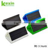 5V 2A Dual USB Portable Solar Charger for Mobile Phone Foldable Solar Power Bank 5000mah With Flashlight Quality Choice