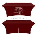 Fitted Table Cover, Meetingroom Display With Spandex Table Cover thumbnail-1