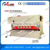 Q11D-10*2500 Mechanical Sheet Metal Shearing Machine Quality Choice