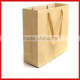 2014 New Fashion High Quality Light Brown Kraft Paper Shipping Bag Wholesale thumbnail-1