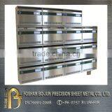 High Precision Customized Stainless Steel Mailbox for Office Sheet Metal Fabrication
