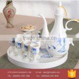 Chinese Traditional Style White Ceramic Wine Container Restaurant Decor thumbnail-4